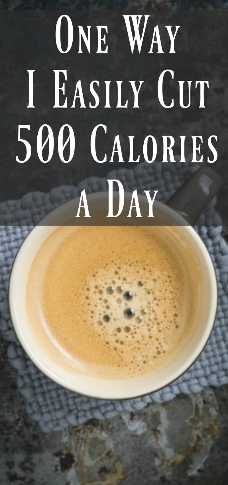 How Do You Cut 500 Calories A Day