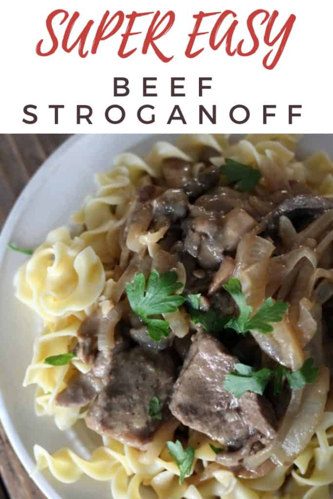 Easy Beef Stroganoff Recipe - Organize Yourself Skinny