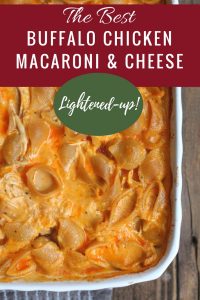 Healthy Buffalo Macaroni and Cheese