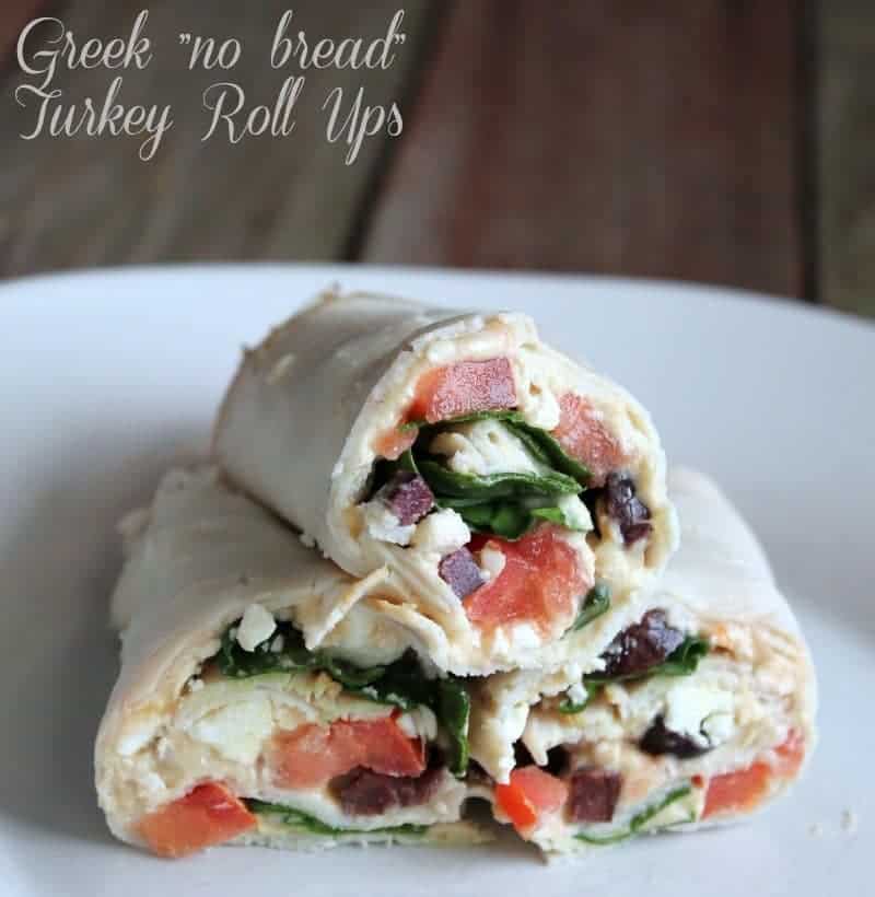 Low-Carb Meal Prep for Lunch with Turkey Roll Ups - Oh Sweet Basil