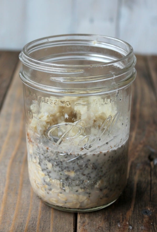 Carrot Cake Overnight Oats - Organize Yourself Skinny