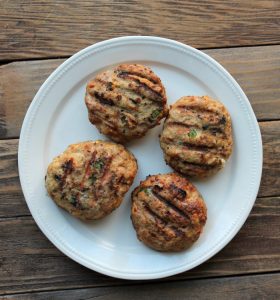 Jalapeño Popper Stuffed Turkey Burgers - Organize Yourself Skinny