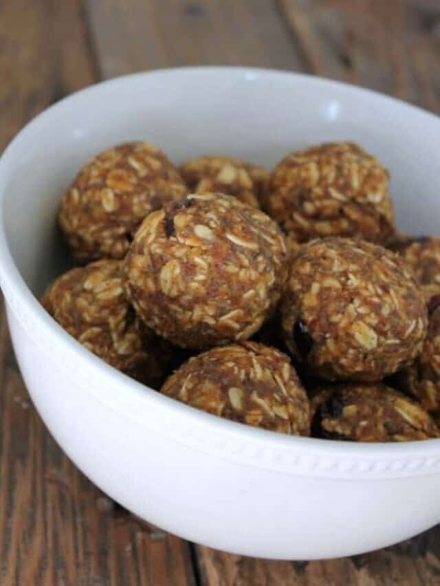 Pumpkin Protein Balls