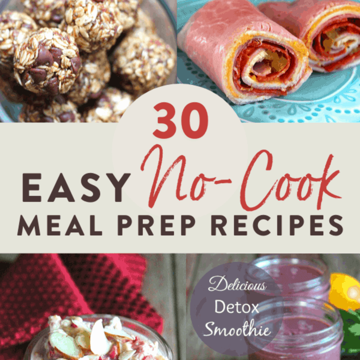 no-cook meal prep recipes for weight loss