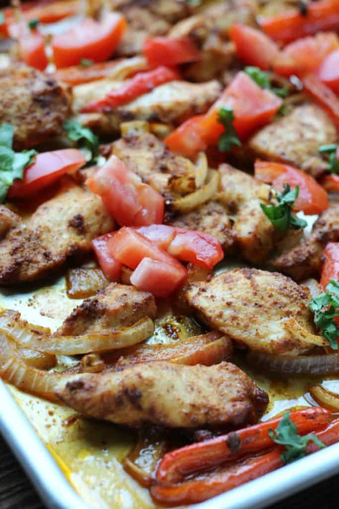 Baked Chicken Fajitas Organize Yourself Skinny