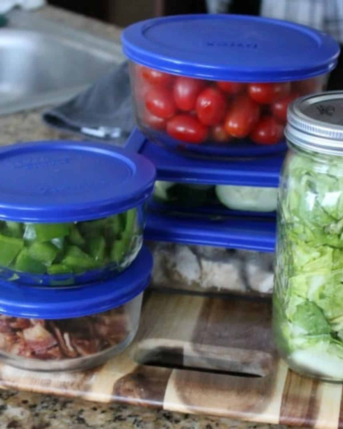Snack Stack: Mason Jar Meal Prep Dividers 