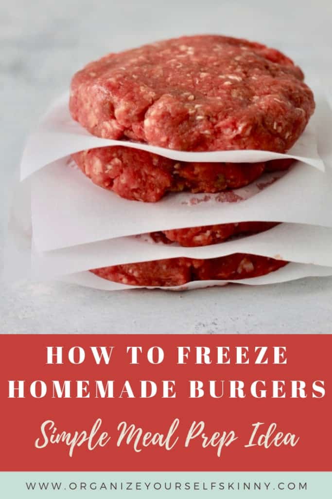 How to Make Hamburger Patties to Freeze Organize Yourself Skinny