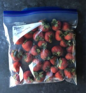 How to Freeze Strawberries - Organize Yourself Skinny