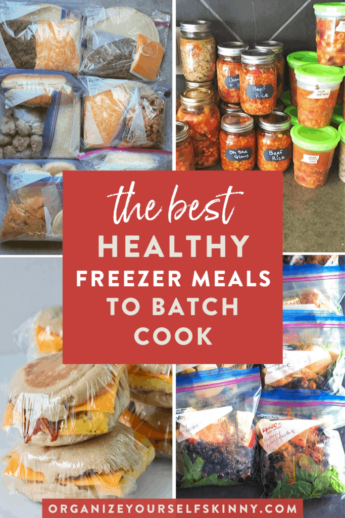 Quick and Easy Freezer Meals to Stock Up On - Organize Yourself Skinny