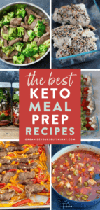 Keto Meal Prep - Organize Yourself Skinny