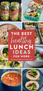 The Best Make-Ahead Healthy Lunch Ideas For Work - Organize Yourself Skinny