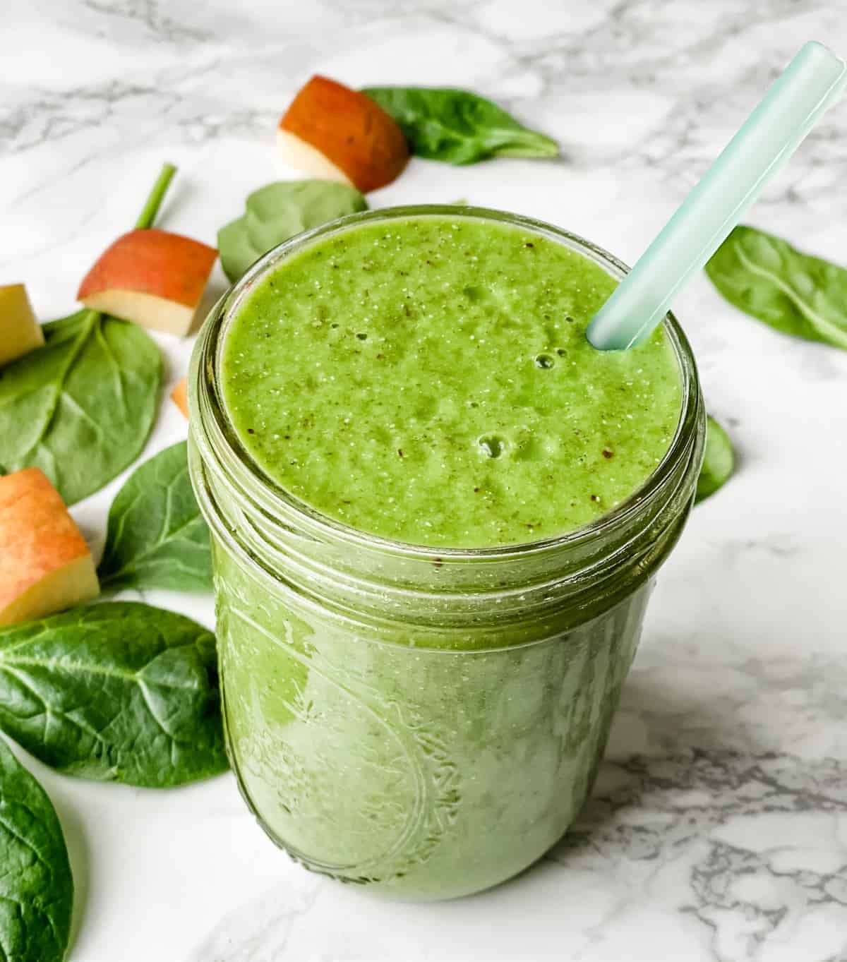 Spinach Smoothie - Organize Yourself Skinny