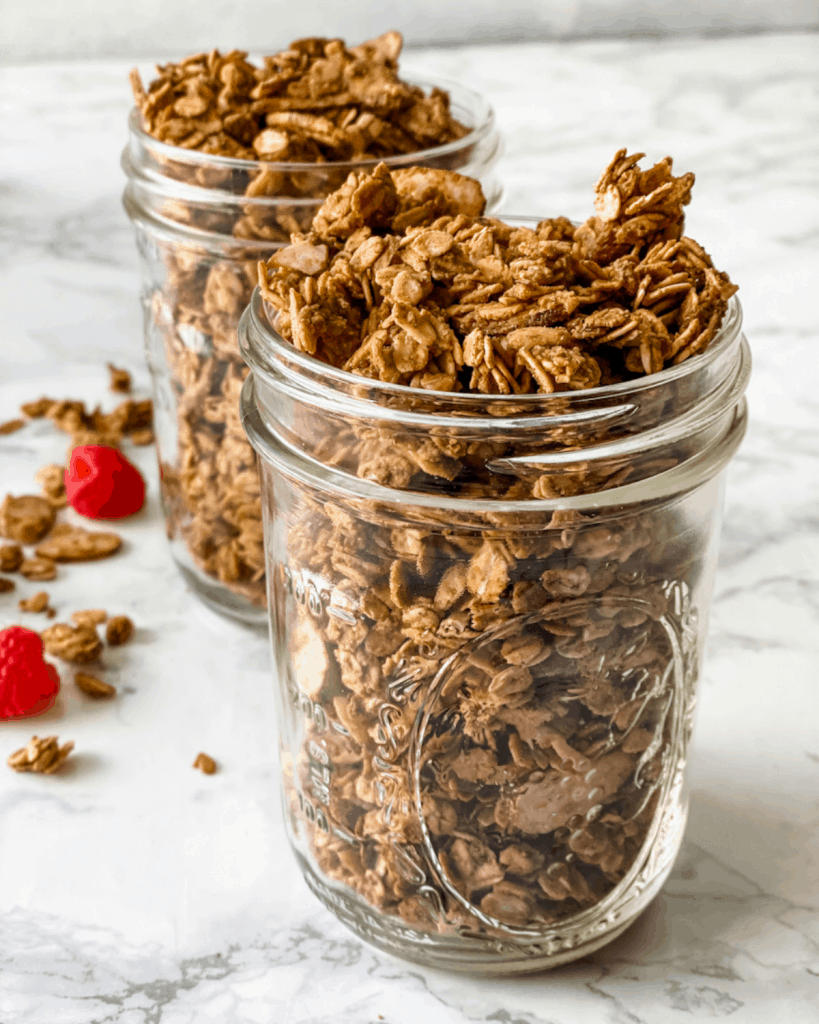 Almond Butter Granola - Organize Yourself Skinny