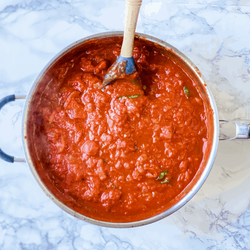 Easy Marinara Sauce - Organize Yourself Skinny