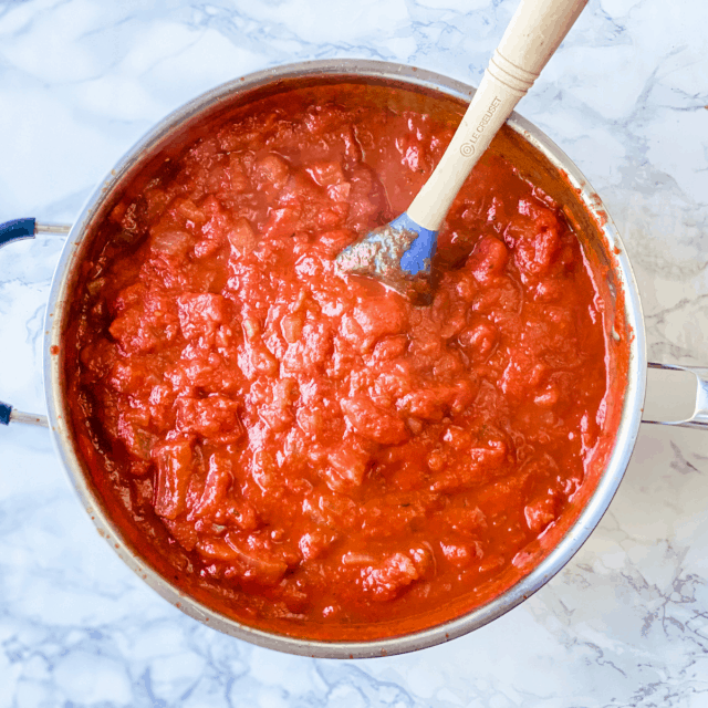 Easy Marinara Sauce - Organize Yourself Skinny