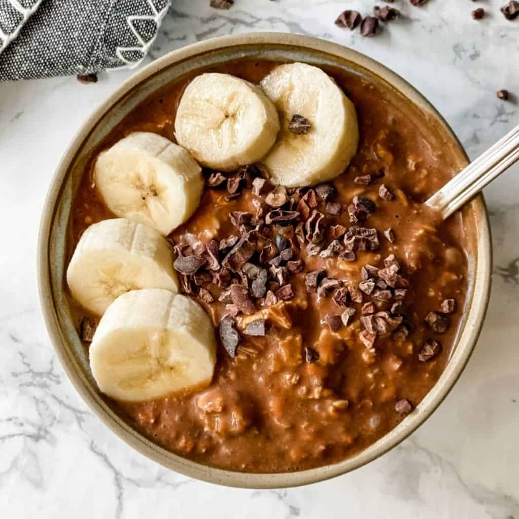 Banana and Chocolate Overnight Oats Recipe