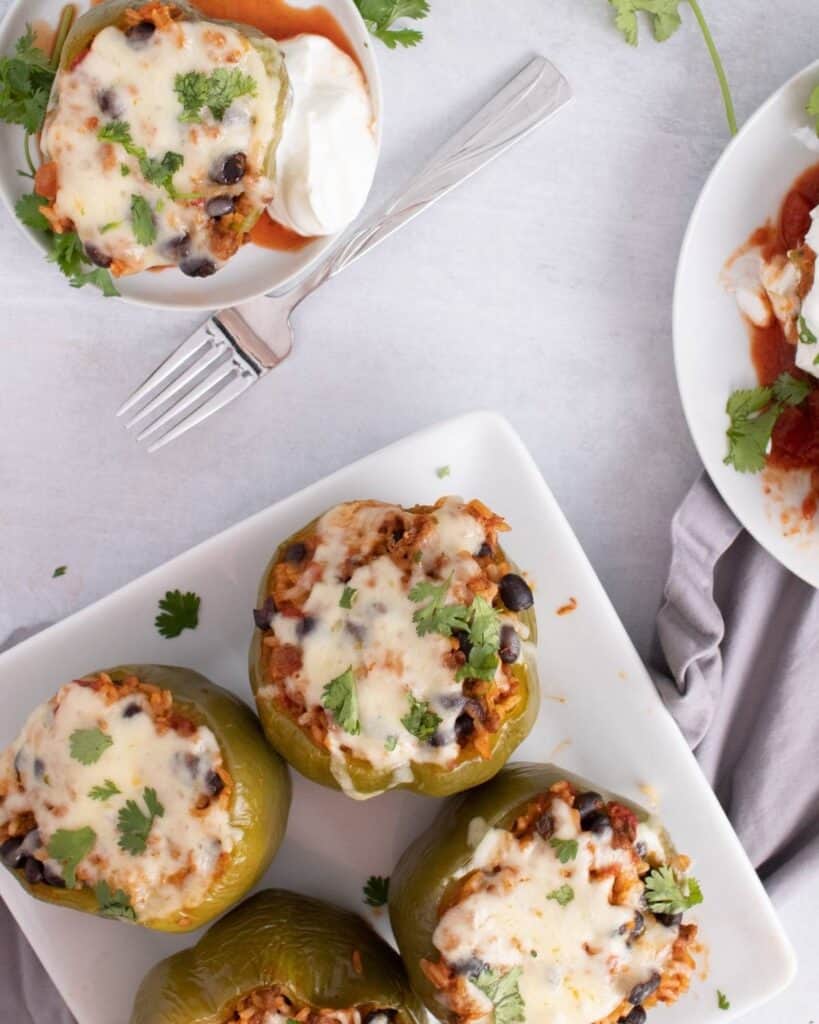 Taco Stuffed Peppers Organize Yourself Skinny