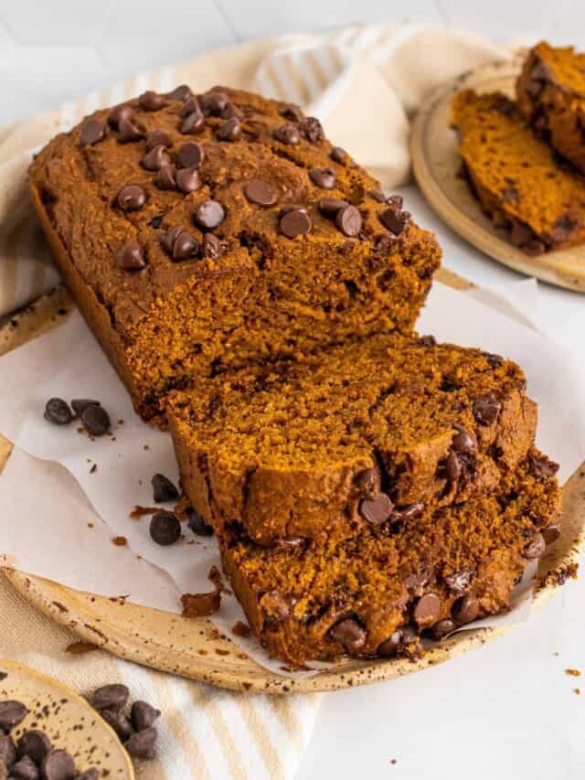 Healthy Pumpkin Bread