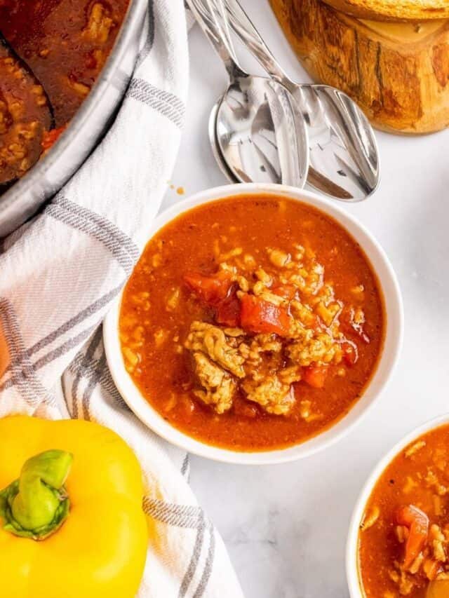 Stuffed Pepper Soup