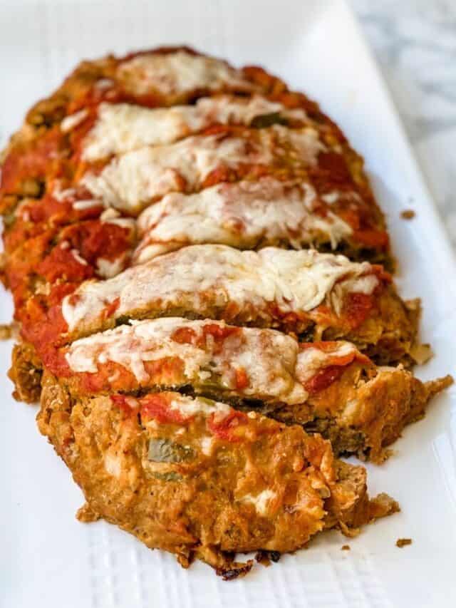 Sausage Meatloaf with Peppers and Onions