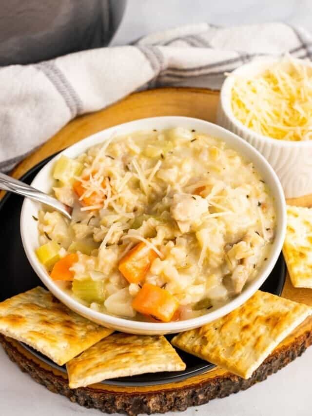 Creamy Chicken and Rice Soup