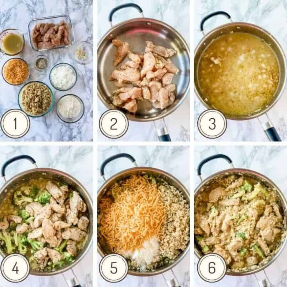 30-Minute Stove Top Chicken And Rice (One Pot) - Scrummy Lane