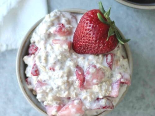 Vanilla Overnight Oats - Organize Yourself Skinny