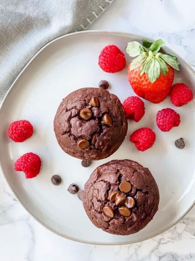 Chocolate Banana Muffins