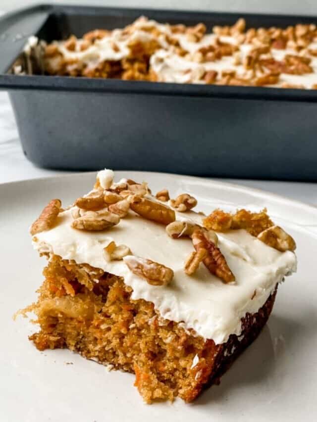 Healthy Carrot Cake Recipe