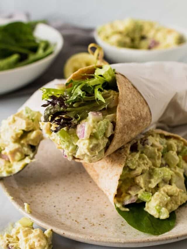 Avocado Chicken Salad with Greek Yogurt