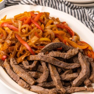 Easy Steak Fajitas - Organize Yourself Skinny