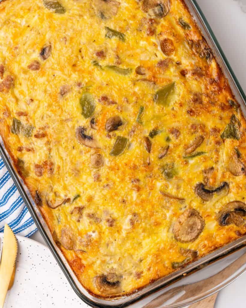 Make-ahead Sausage Hash Brown Casserole (Gluten Free) - Organize ...