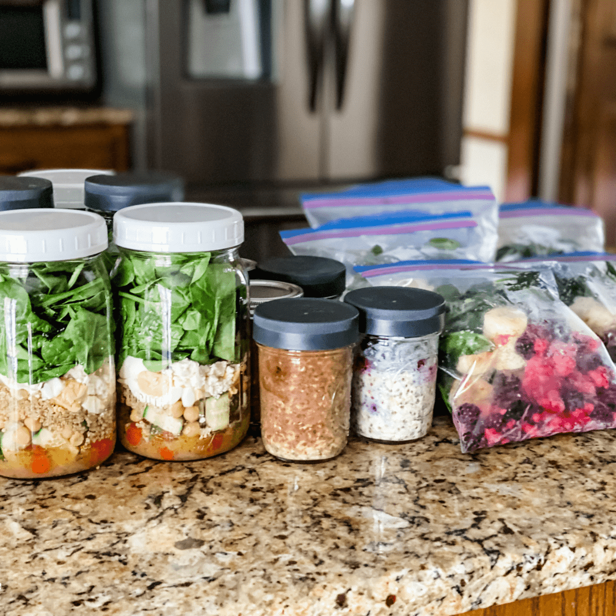How to Prepare Meal Prep Bowls - Organize Yourself Skinny