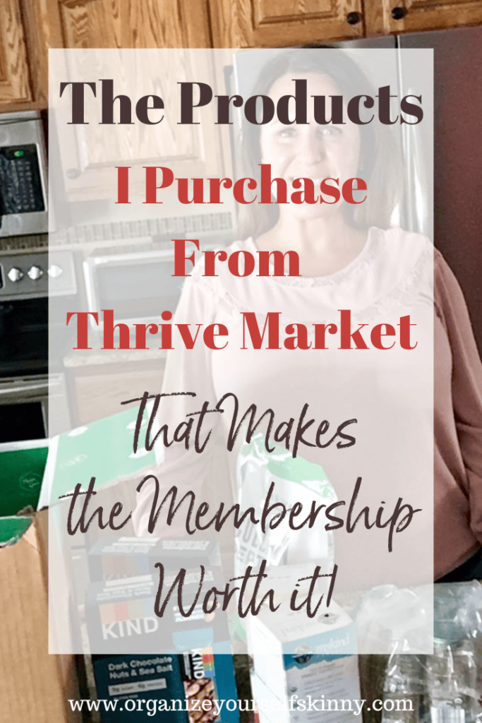 The thrive market products that make the yearly membership worth it.