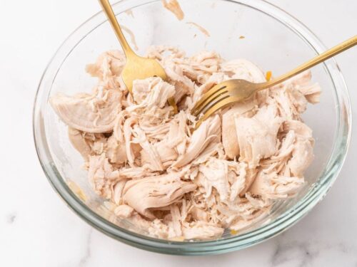 Easy CrockPot Shredded Chicken - I Wash You Dry