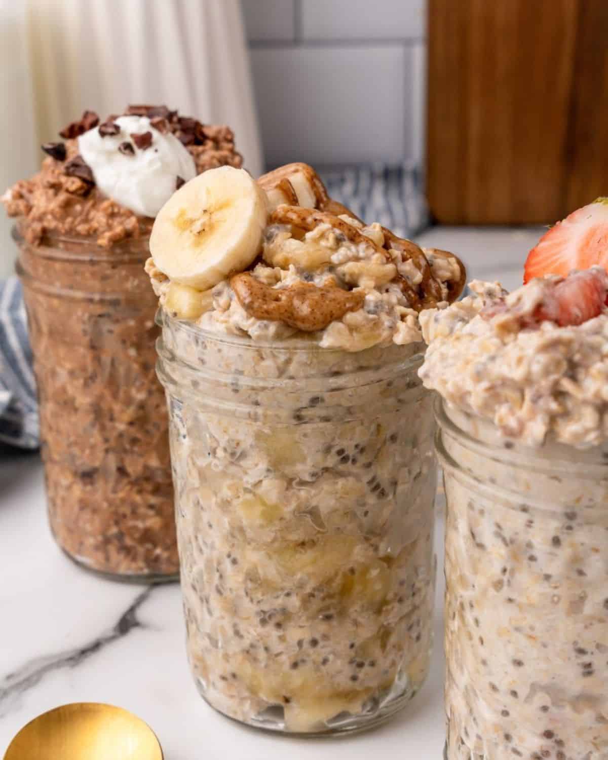 Overnight Oats Meal Prep - Organize Yourself Skinny